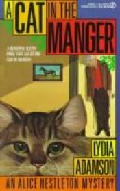 book cover of A Cat in the Manger (1st in Alice Nestleton series, 1990) by Lydia Adamson