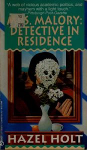 book cover of Detective in Residence by Hazel Holt