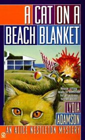 book cover of A Cat on a Beach Blanket: An Alice Nestleton Mystery by Lydia Adamson