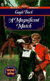 book cover of A magnificent match by Gayle Buck