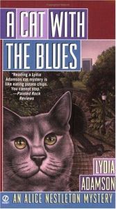 book cover of A Cat with the Blues (Alice Nestleton Mysteries) by Lydia Adamson