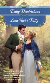 book cover of Lord Nick's Folly by Emily Hendrickson