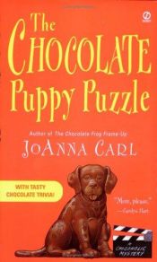 book cover of The Chocolate Puppy Puzzle (Chocoholic Mysteries) Book 4 by JoAnna Carl