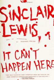 book cover of It Can't Happen Here by Sinclair Lewis
