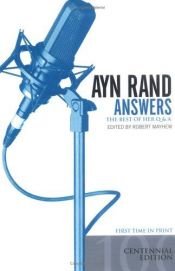 book cover of Ayn Rand answers by Ayn Rand