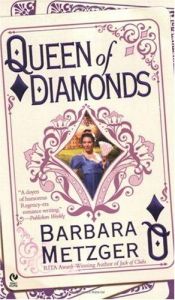 book cover of Queen of Diamonds (Signet Eclipse) by Barbara Metzger