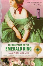 book cover of The Deception of the Emerald Ring by Lauren Willig