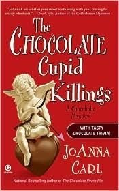 book cover of The Chocolate Cupid Killings by JoAnna Carl