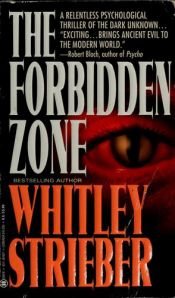 book cover of The forbidden zone by Whitley Strieber