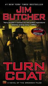 book cover of Turn Coat by Τζιμ Μπούτσερ
