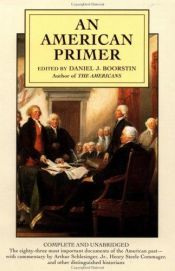 book cover of American Primer by Daniel J. Boorstin