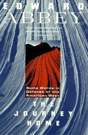 book cover of The journey home by Edward Abbey