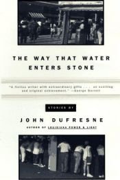book cover of The way that water enters stone by John Dufresne