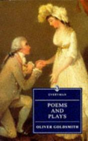 book cover of Poems and plays by Oliver Goldsmith