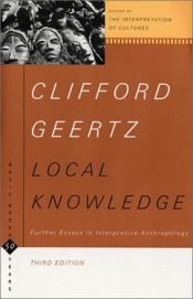 book cover of Local Knowledge by Clifford Geertz
