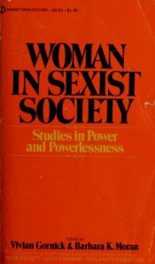 book cover of Woman in sexist society by Vivian Gornick