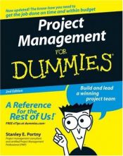book cover of Project Management for Dummies (US Edition) by Stanley E. Portny