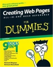 book cover of Creating Web Pages All-in-one Desk Reference for Dummies by Richard Wagner