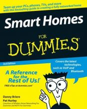 book cover of Smart Homes For Dummies by Danny Briere