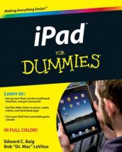 book cover of iPad for dummies by Edward C. Baig