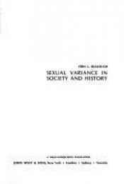 book cover of Sexual variance in society and history by Vern Bullough