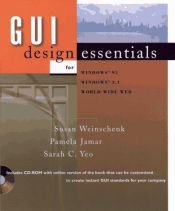 book cover of GUI Design Essentials by Susan Weinschenk