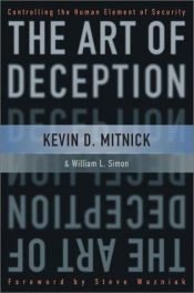 book cover of The Art of Deception. Controlling the Human Element of Security.: Controlling the Human Element of Security by Κέβιν Μίτνικ