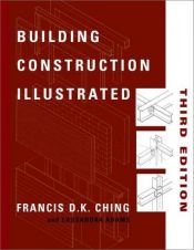 book cover of Building construction illustrated by Frank Ching