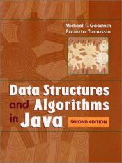 book cover of Data Structures and Algorithms in Java by Michael T. Goodrich