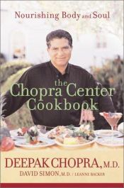 book cover of The Chopra Center cookbook by Deepak Chopra