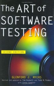 book cover of The Art of Software Testing by Glenford Myers