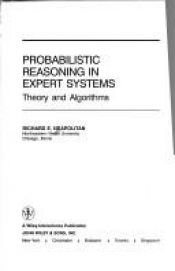 book cover of Probabilistic reasoning in expert systems : theory and alogorithms by Richard E. Neapolitan