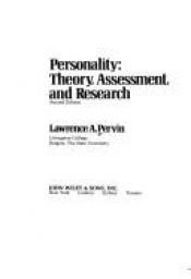 book cover of Personality: Theory, Assessment, and Research by Lawrence A. Pervin