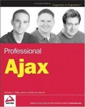 book cover of Professional AJAX by Nicholas C. Zakas