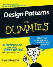 book cover of Design Patterns for Dummies by Steven Holzner