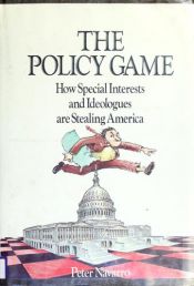 book cover of Policy Game by Peter Navarro