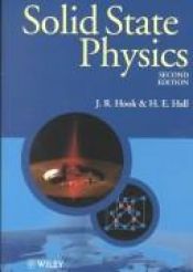 book cover of Solid State Physics (Manchester Physics Series) by J. R. Hook