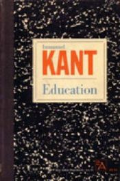 book cover of Education (Ann Arbor Paperbacks) by Իմանուիլ Կանտ
