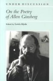 book cover of On the Poetry of Allen Ginsberg by Lewis Hyde