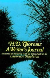book cover of A writer's journal by Henry David Thoreau