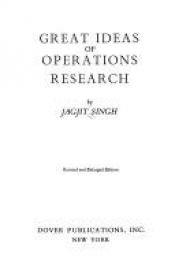 book cover of Great Ideas of Operations Research by Jagjit Singh