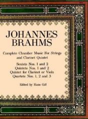 book cover of Complete Chamber Music for Strings and Clarinet Quintet by Johannes Brahms