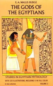 book cover of gods of the egyptians 1904 by E. A. Wallis Budge