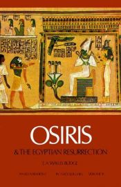 book cover of osiris and the egyptian resurrections 1911 by E. A. Wallis Budge
