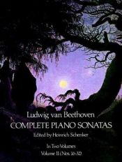 book cover of Complete Piano Sonatas, Vol. II by Ludwig van Beethoven