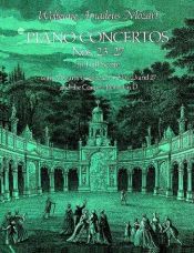 book cover of Piano concertos : nos. 23-27, in full score with Mozart's cadenzas for nos. 23 and 27, and the Concert rondo in D by Wolfgang Amadeus Mozart