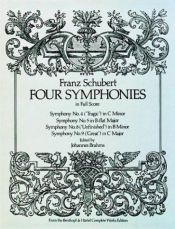 book cover of Four Symphonies in Full Score by Franz Schubert