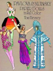 book cover of Pavlova and Nijinsky Paper Dolls in Full Color by Tom Tierney