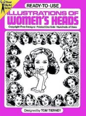 book cover of Ready-to-use illustrations of women's heads by Tom Tierney