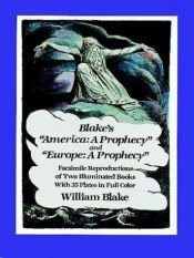 book cover of America: A Prophecy by William Blake